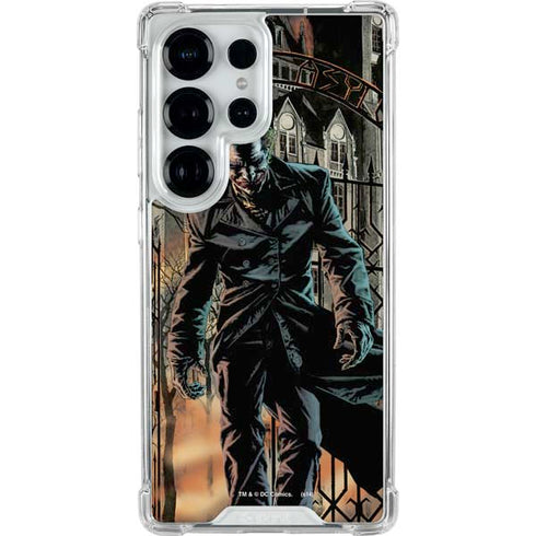 DC Comics The Joker Walking Dark Grounds Comic Art By Lee Bermejo Galaxy S25 Ultra Clear Case