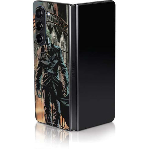 DC Comics The Joker Walking Dark Grounds Comic Art By Lee Bermejo Galaxy Z Fold5 5G Skin