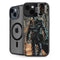 DC Comics The Joker Walking Dark Grounds Comic Art By Lee Bermejo iPhone 14 Plus Kickstand Case
