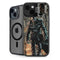 DC Comics The Joker Walking Dark Grounds Comic Art By Lee Bermejo iPhone 15 Kickstand Case