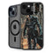 DC Comics The Joker Walking Dark Grounds Comic Art By Lee Bermejo iPhone 15 Plus Kickstand Case
