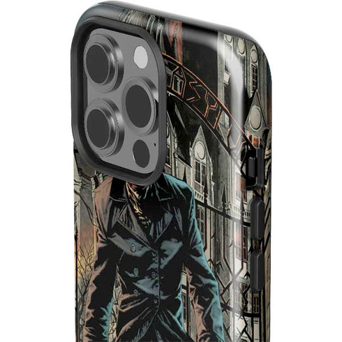 DC Comics The Joker Walking Dark Grounds Comic Art By Lee Bermejo iPhone 15 Pro Impact Case