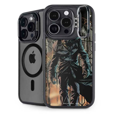 DC Comics The Joker Walking Dark Grounds Comic Art By Lee Bermejo iPhone 15 Pro Max Kickstand Case