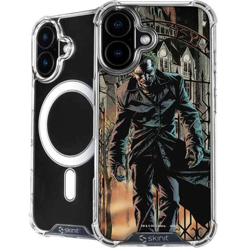 DC Comics The Joker Walking Dark Grounds Comic Art By Lee Bermejo iPhone 16 MagSafe Case