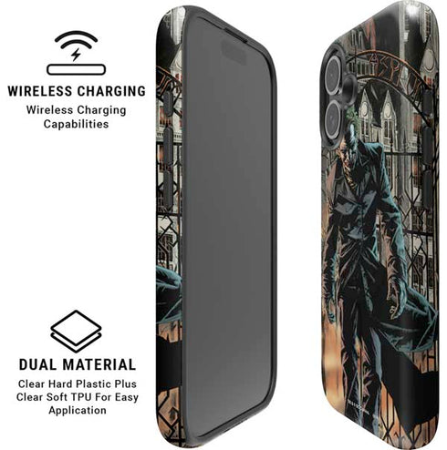 DC Comics The Joker Walking Dark Grounds Comic Art By Lee Bermejo iPhone 16 Magsafe Impact Case