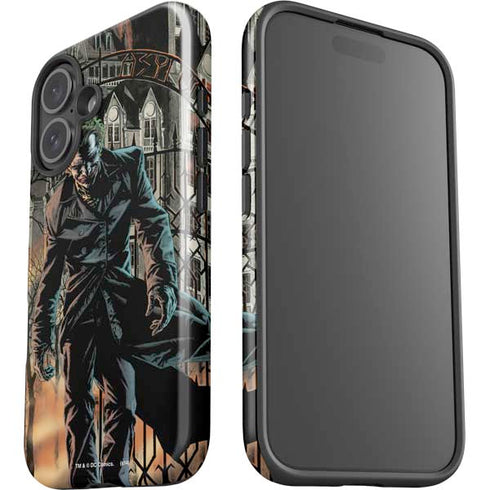 DC Comics The Joker Walking Dark Grounds Comic Art By Lee Bermejo iPhone 16 Plus Impact Case