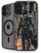 DC Comics The Joker Walking Dark Grounds Comic Art By Lee Bermejo iPhone 16 Plus Kickstand Case