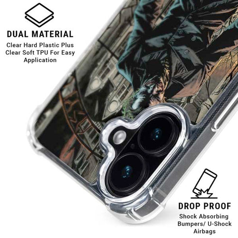 DC Comics The Joker Walking Dark Grounds Comic Art By Lee Bermejo iPhone 16 Plus MagSafe Case