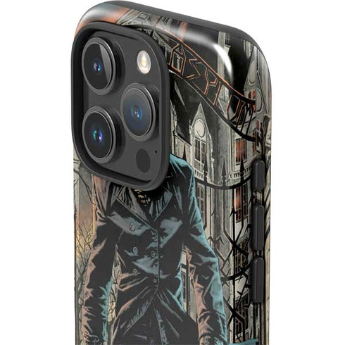 DC Comics The Joker Walking Dark Grounds Comic Art By Lee Bermejo iPhone 16 Pro Impact Case