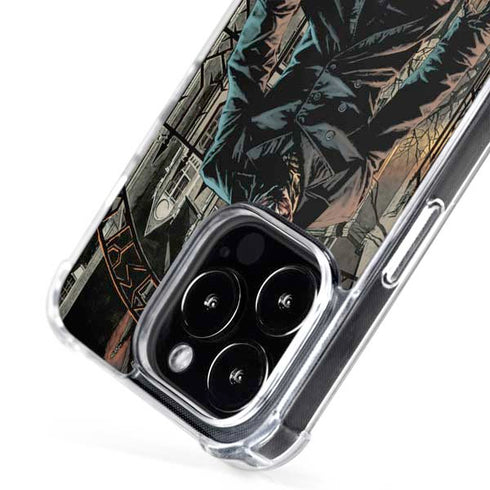 DC Comics The Joker Walking Dark Grounds Comic Art By Lee Bermejo iPhone 16 Pro MagSafe Case