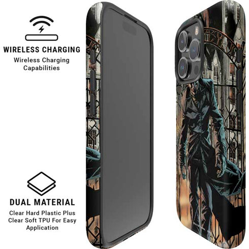 DC Comics The Joker Walking Dark Grounds Comic Art By Lee Bermejo iPhone 16 Pro Max Magsafe Impact Case
