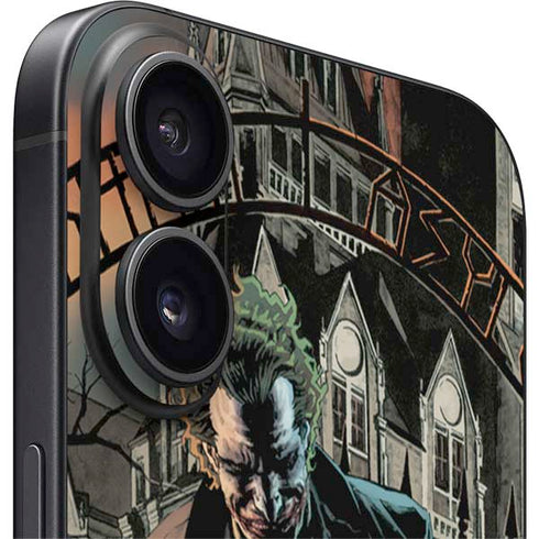 DC Comics The Joker Walking Dark Grounds Comic Art By Lee Bermejo iPhone 16 Skin
