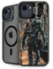 DC Comics The Joker Walking Dark Grounds Comic Art By Lee Bermejo iPhone 16e Kickstand Case