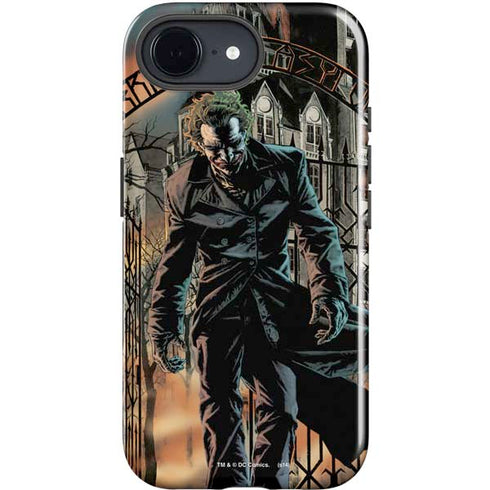 DC Comics The Joker Walking Dark Grounds Comic Art By Lee Bermejo iPhone 16e Impact Case