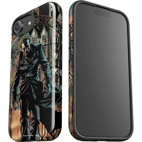 DC Comics The Joker Walking Dark Grounds Comic Art By Lee Bermejo iPhone 16e Impact Case