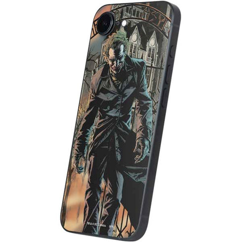 DC Comics The Joker Walking Dark Grounds Comic Art By Lee Bermejo iPhone 16e Skin