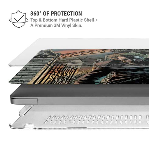 DC Comics The Joker Walking Dark Grounds Comic Art By Lee Bermejo MacBook Pro 14in (2021-24) Case plus Skin