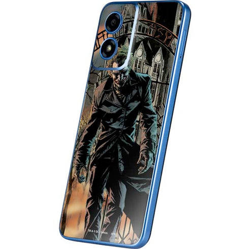 DC Comics The Joker Walking Dark Grounds Comic Art By Lee Bermejo Moto G Play 4G (2024) Skin