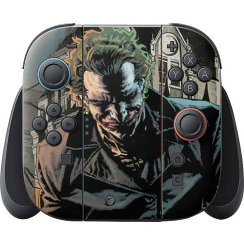 DC Comics The Joker Walking Dark Grounds Comic Art By Lee Bermejo Nintendo Skins