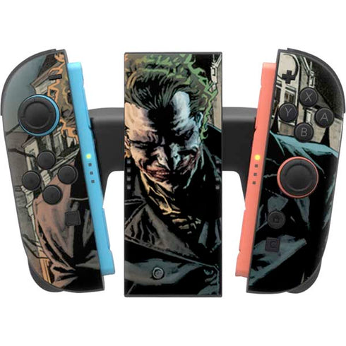 DC Comics The Joker Walking Dark Grounds Comic Art By Lee Bermejo Nintendo Switch 2 (2025) Joy-Con Controller Skin