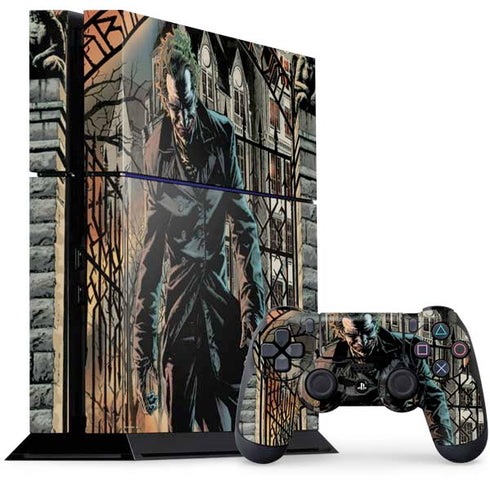 DC Comics The Joker Walking Dark Grounds Comic Art By Lee Bermejo PlayStation PS4 Skins