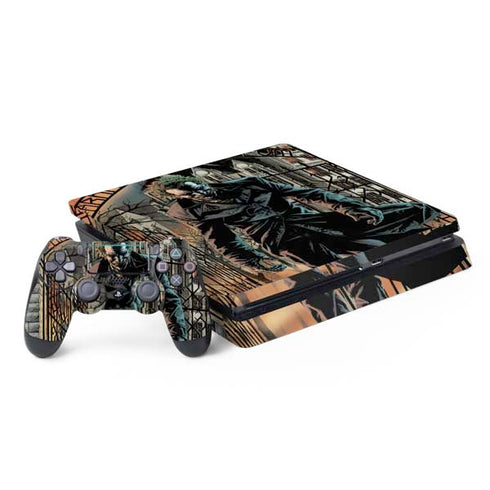 DC Comics The Joker Walking Dark Grounds Comic Art By Lee Bermejo PlayStation PS4 Skins