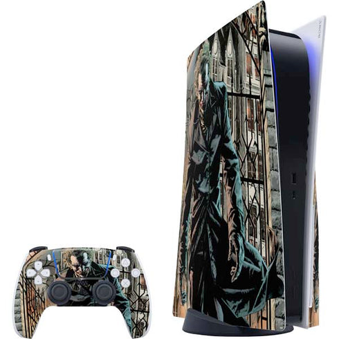 DC Comics The Joker Walking Dark Grounds Comic Art By Lee Bermejo PlayStation PS5 Skins