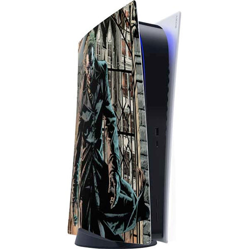 DC Comics The Joker Walking Dark Grounds Comic Art By Lee Bermejo PlayStation PS5 Skins