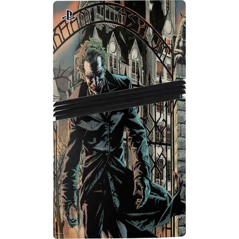 DC Comics The Joker Walking Dark Grounds Comic Art By Lee Bermejo PS5 Pro Disk Bundle Skin