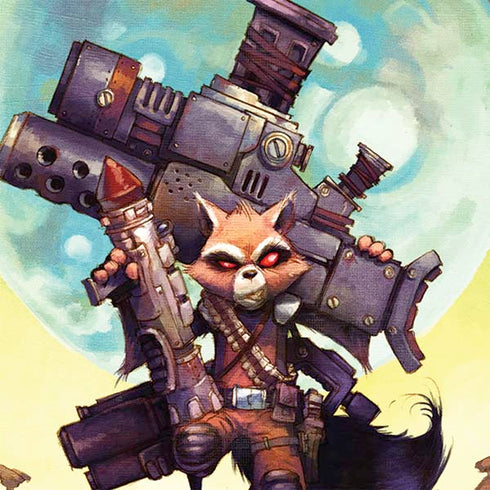 Marvel Rocket Raccoon Armored Arsenal Nintendo 2DS XL (2017) Skin