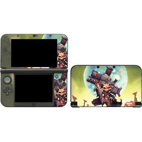 Marvel Rocket Raccoon Armored Arsenal 3DS XL 2015 Skin