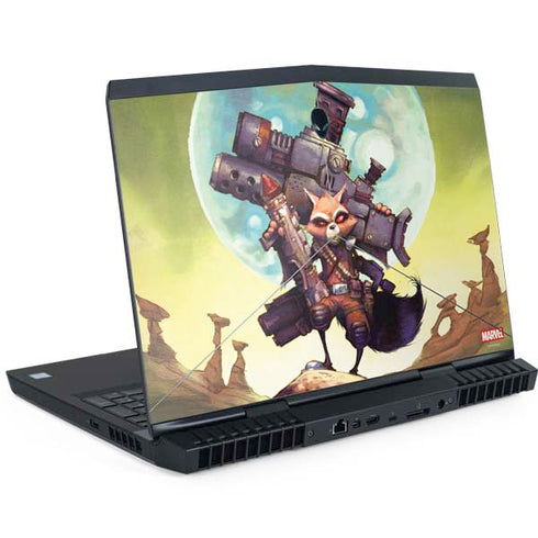 Marvel Rocket Raccoon Armored Arsenal Dell Alienware Skin