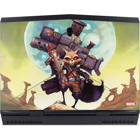 Marvel Rocket Raccoon Armored Arsenal Dell Alienware Skin