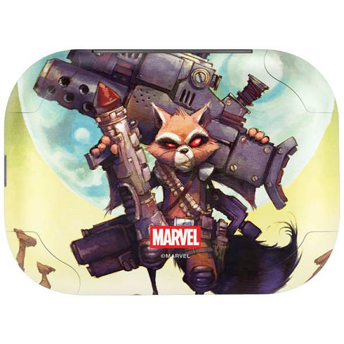 Marvel Rocket Raccoon Armored Arsenal Amazon Echo Buds Skin