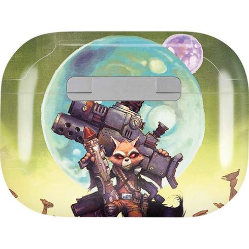 Marvel Rocket Raccoon Armored Arsenal Apple AirPods Pro Skin