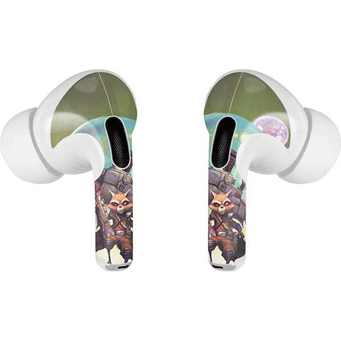 Marvel Rocket Raccoon Armored Arsenal Apple AirPods Pro Skin