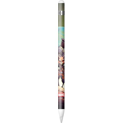 Marvel Rocket Raccoon Armored Arsenal Apple Pencil (1st Gen, 2017) Skin