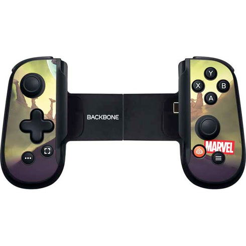 Marvel Rocket Raccoon Armored Arsenal Backbone One for iPhone Game Controller Skin