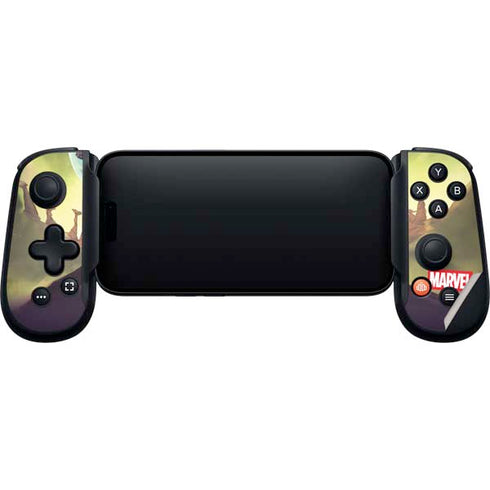 Marvel Rocket Raccoon Armored Arsenal Backbone One for iPhone Game Controller Skin