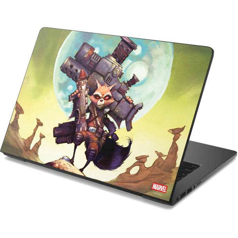 Marvel Rocket Raccoon Armored Arsenal Dell Chromebook Skin