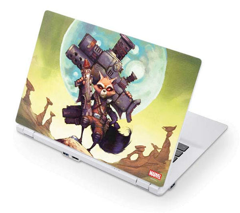 Marvel Rocket Raccoon Armored Arsenal Acer Chromebook Skin
