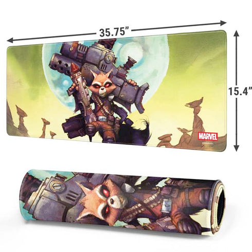 Marvel Rocket Raccoon Armored Arsenal Gaming Mouse Pad