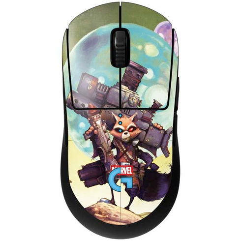 Marvel Rocket Raccoon Armored Arsenal G Pro Wireless Gaming Mouse Skin