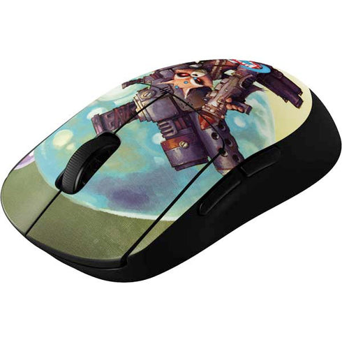 Marvel Rocket Raccoon Armored Arsenal G Pro Wireless Gaming Mouse Skin