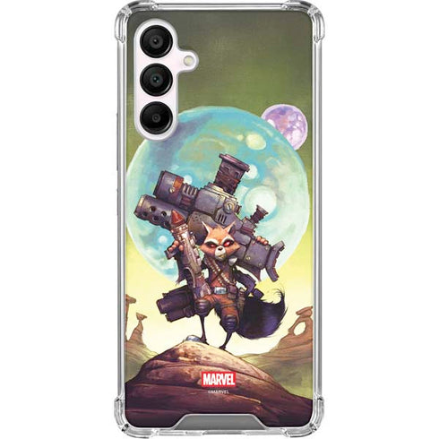 Marvel Rocket Raccoon Armored Arsenal Galaxy A16 5G Clear Case