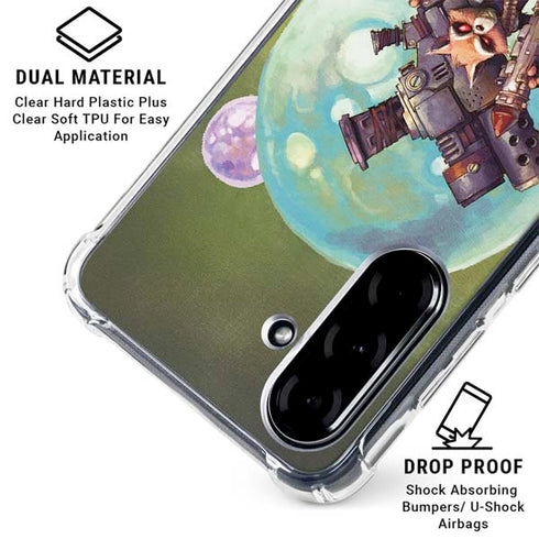 Marvel Rocket Raccoon Armored Arsenal Galaxy A36 5G Clear Case