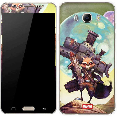 Marvel Rocket Raccoon Armored Arsenal Galaxy J7 Skin