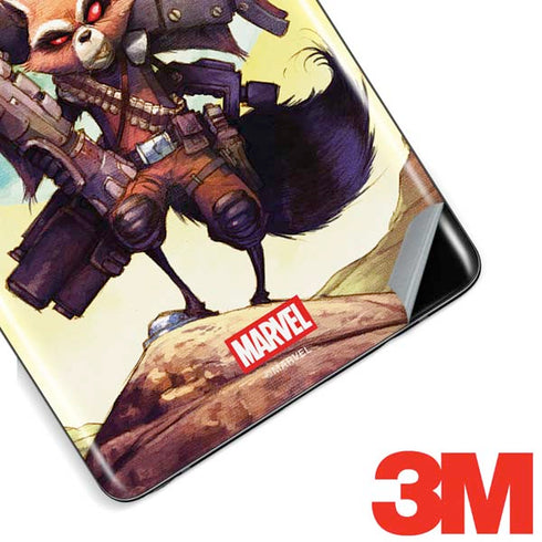 Marvel Rocket Raccoon Armored Arsenal Galaxy Note 8 Skin