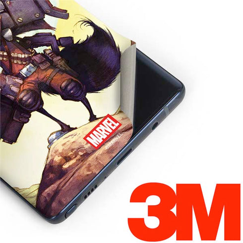 Marvel Rocket Raccoon Armored Arsenal Galaxy Note 9 Skin