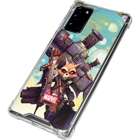 Marvel Rocket Raccoon Armored Arsenal Galaxy Note20 5G Clear Case